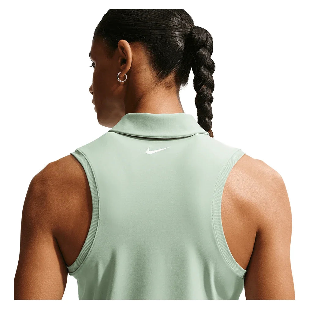Women's Dri-FIT Victory Sleeveless Tennis Polo-Apparel-Nike-FQ1572-006_1-Tennis Express