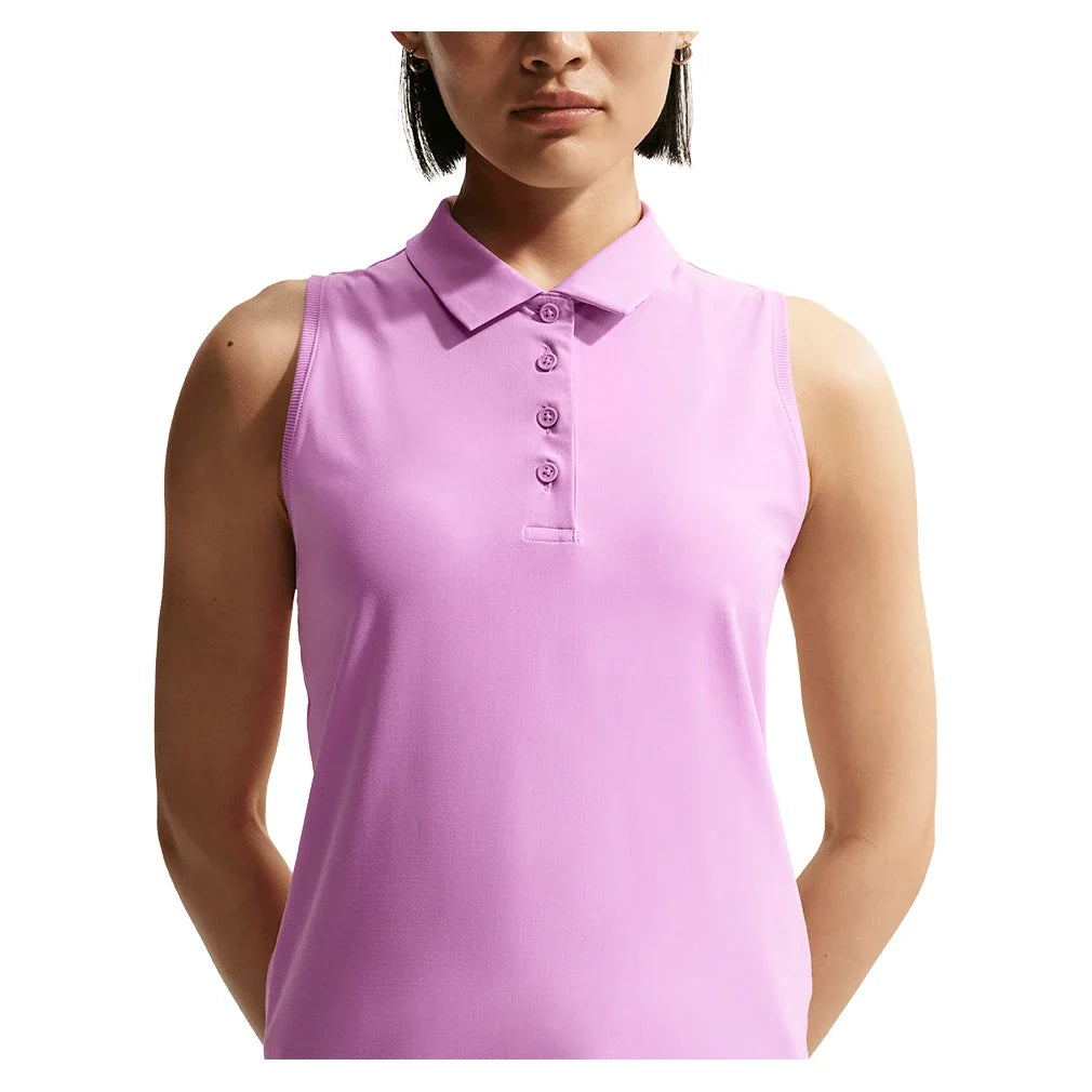 Women's Dri-FIT Victory Sleeveless Tennis Polo-Apparel-Nike-FQ1572-503_2-Tennis Express