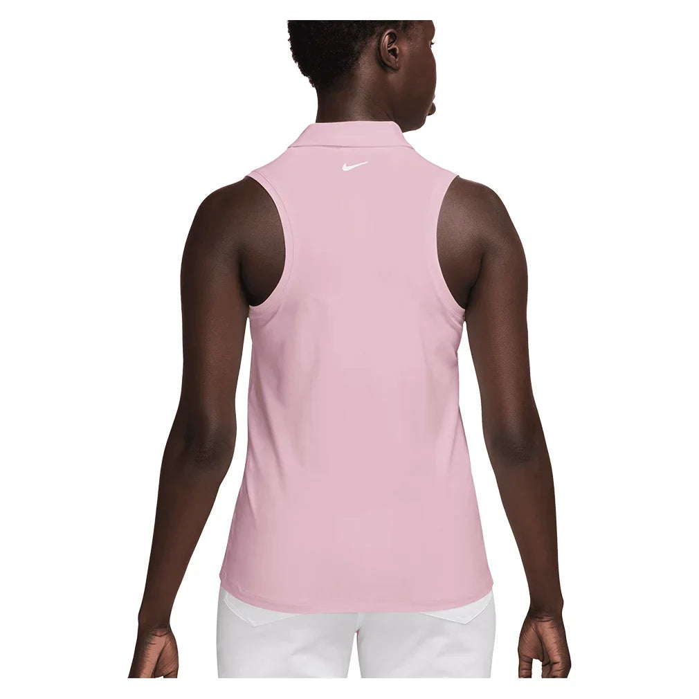 Women's Dri-FIT Victory Sleeveless Tennis Polo-Apparel-Nike-FQ1572-663_2-Tennis Express