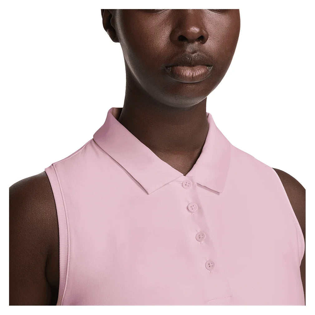 Women's Dri-FIT Victory Sleeveless Tennis Polo-Apparel-Nike-FQ1572-663_3-Tennis Express