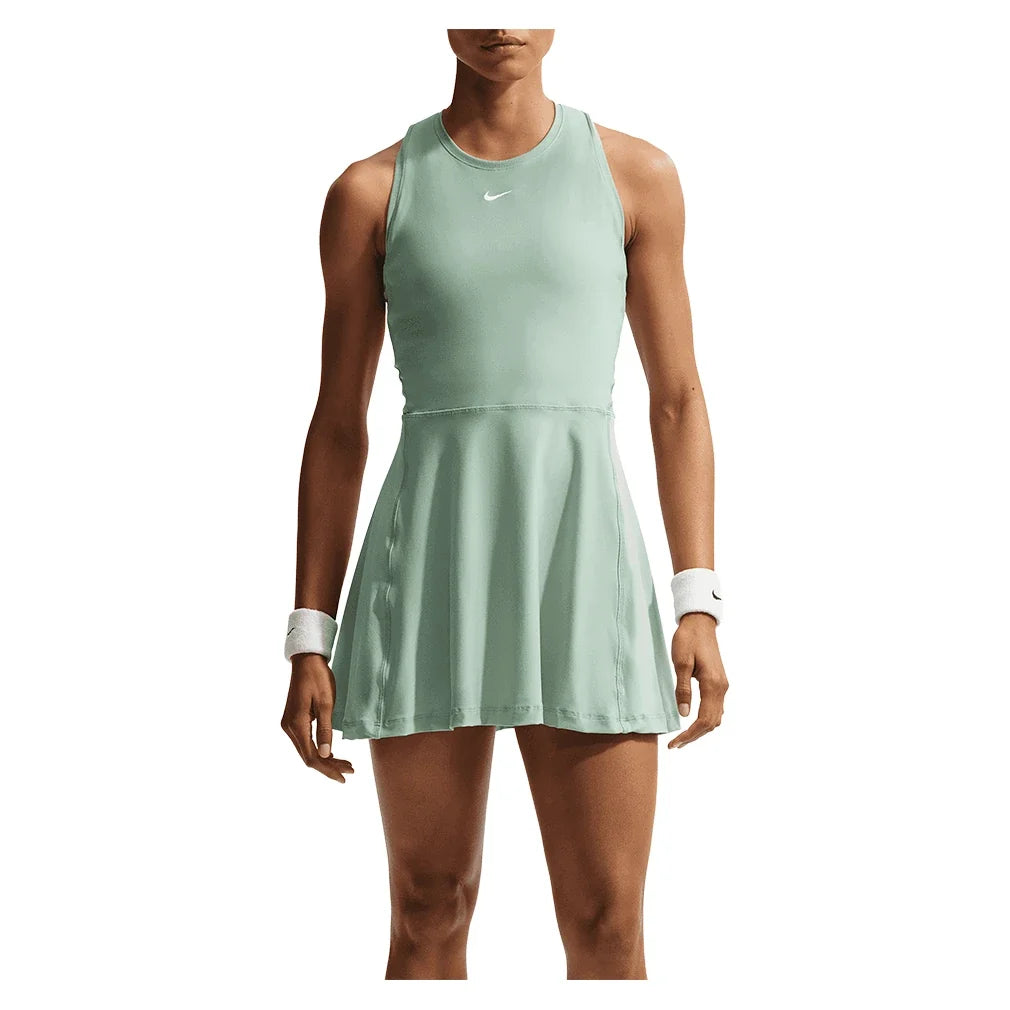 Women's Dri-FIT Victory Tennis Dress,Apparel,Nike,006 Steam/White,XS,Tennis Express,FQ1780-006-2