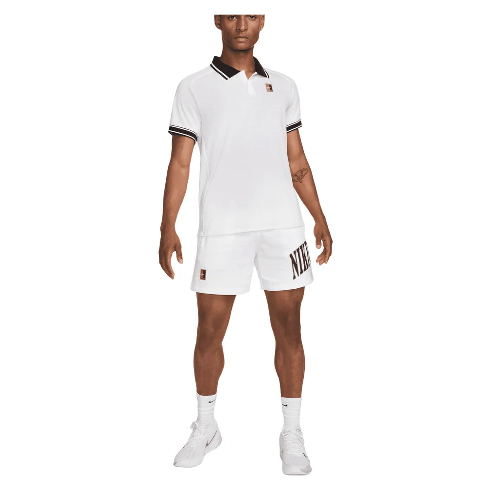 Mens Heritage Tennis Polo, Nike, Padel Express, FQ2101-B-4