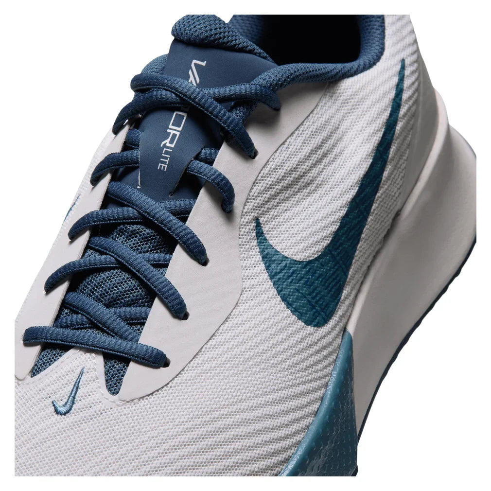 Men's Vapor Lite 3 Tennis Shoes Sail and Smokey Blue, Nike, Tennis Express, FZ2155-121H26-10