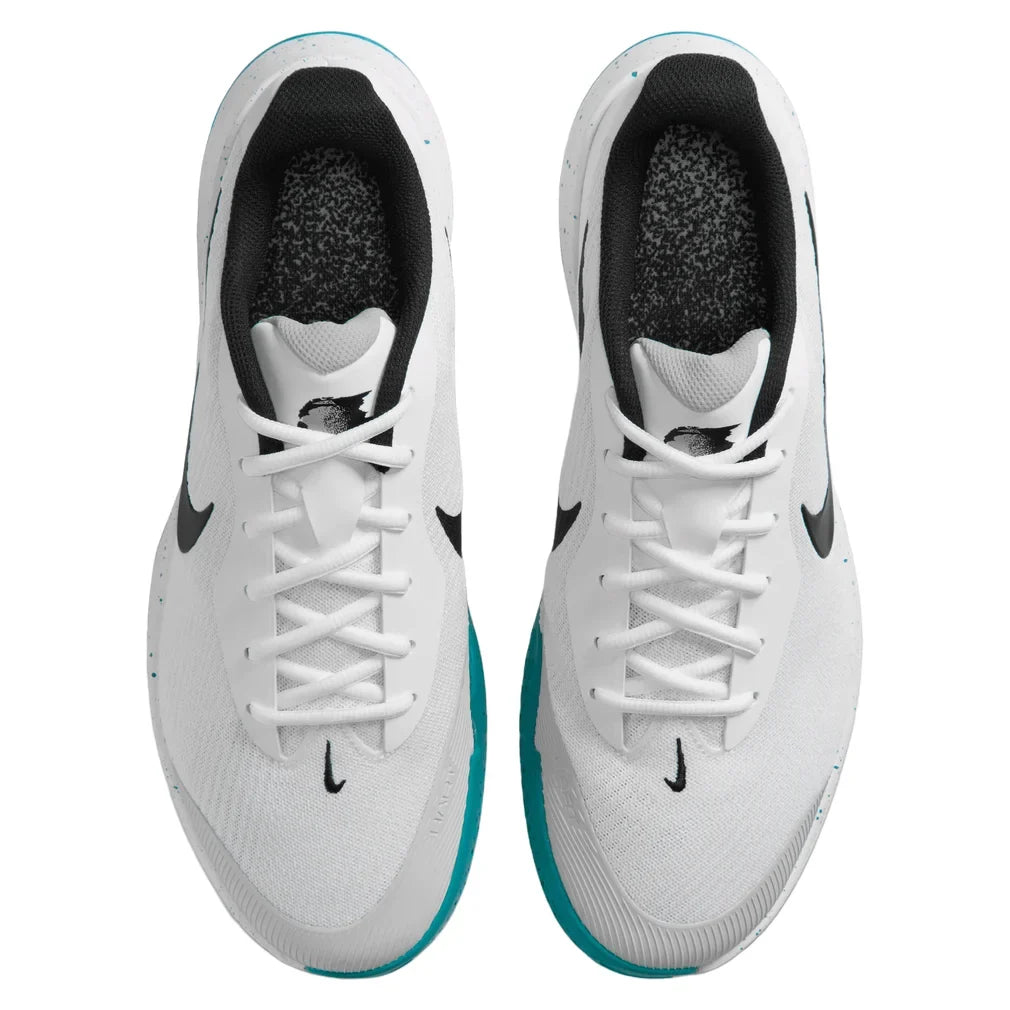 Men's Vapor Lite 3 Tennis Shoes White and Volt, Nike, Tennis Express, FZ2155-125H26-2