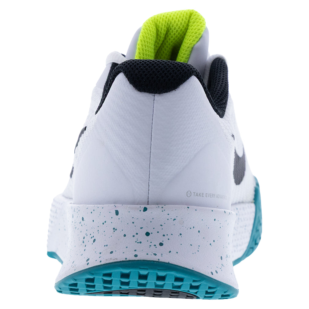 Men's Vapor Lite 3 Court Shoes White and Volt