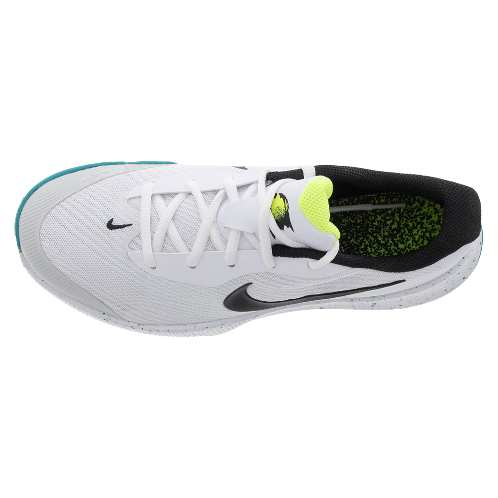 Men's Vapor Lite 3 Court Shoes White and Volt