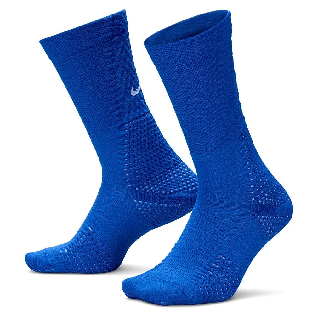 Unisex Unicorn Cushion Tennis Crew Socks Game Royal and White-Socks-Nike-FZ3399-482_3-Tennis Express
