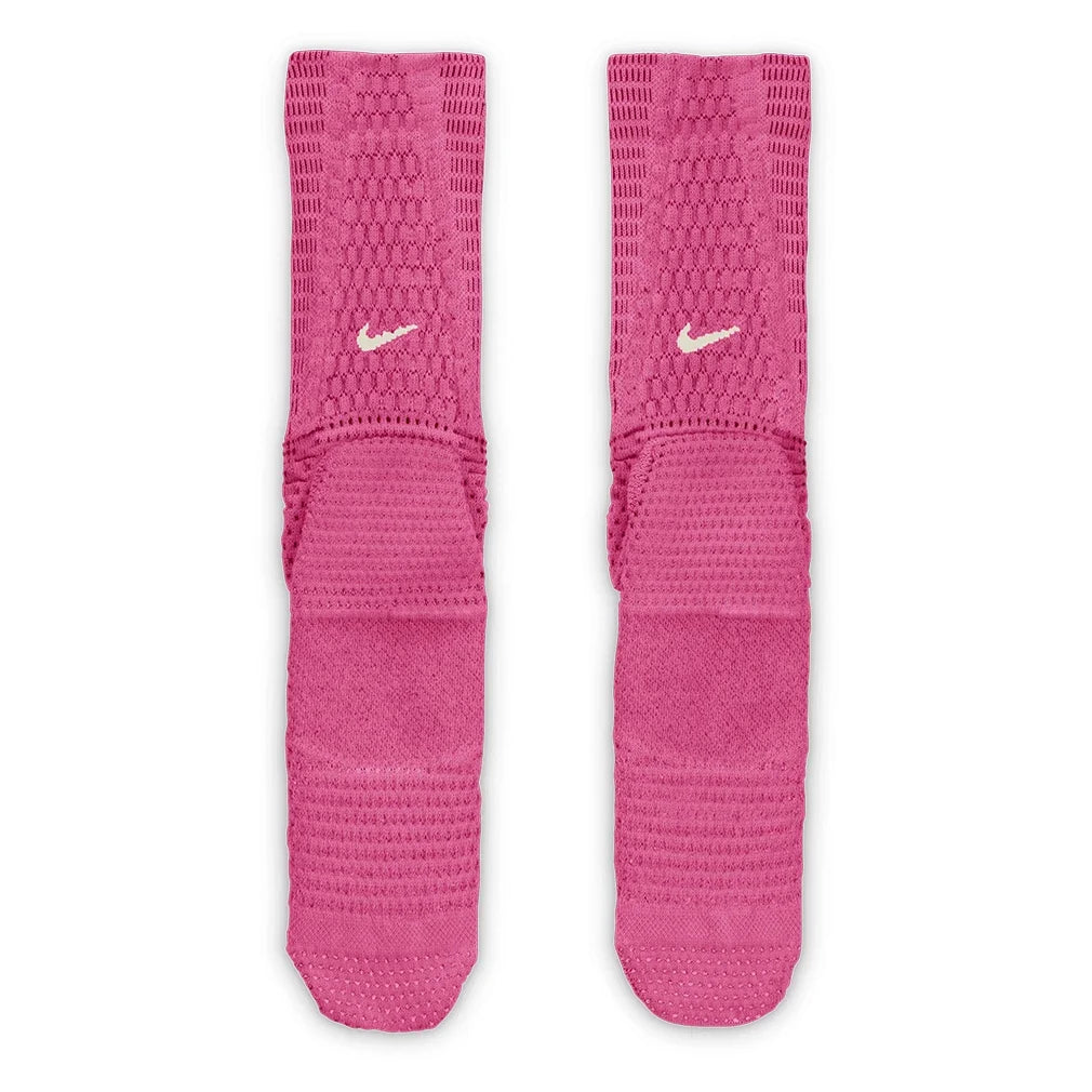 Unisex Unicorn Dri-FIT ADV Cushioned Crew Socks (1 Pair) Desert Pink and Pink Rise,Socks,Nike,,,Tennis Express,FZ3399-661_1