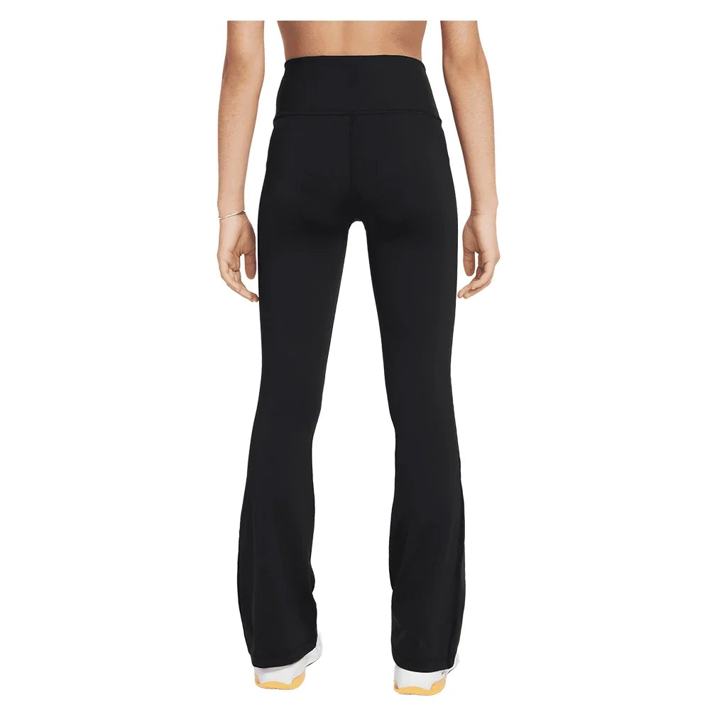 Girls' One Dri-FIT Flared Sports Leggings,Apparel,Nike,,,Tennis Express,FZ5609-010_1