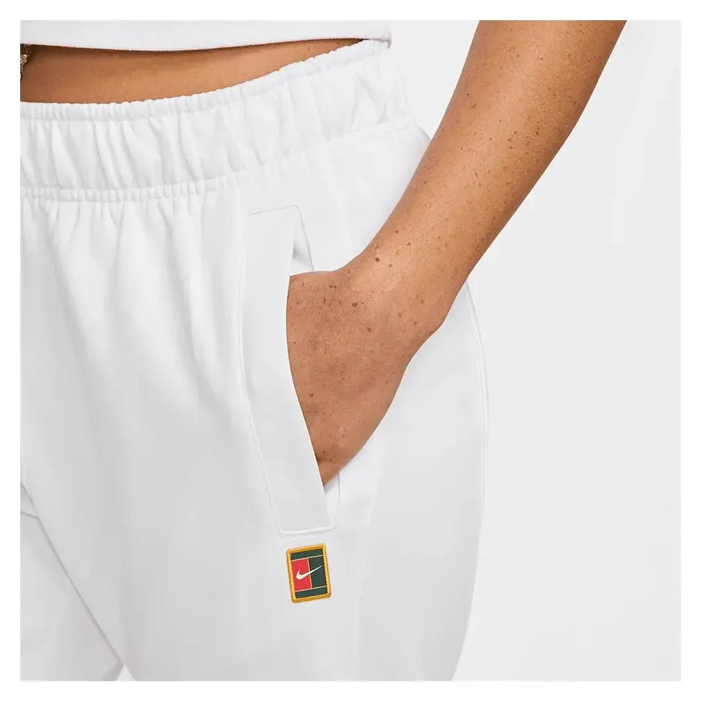 Women's Court Dri-FIT Heritage Windrunner Poly Knit Pant-Apparel-Nike-FZ6509-100_1-Tennis Express