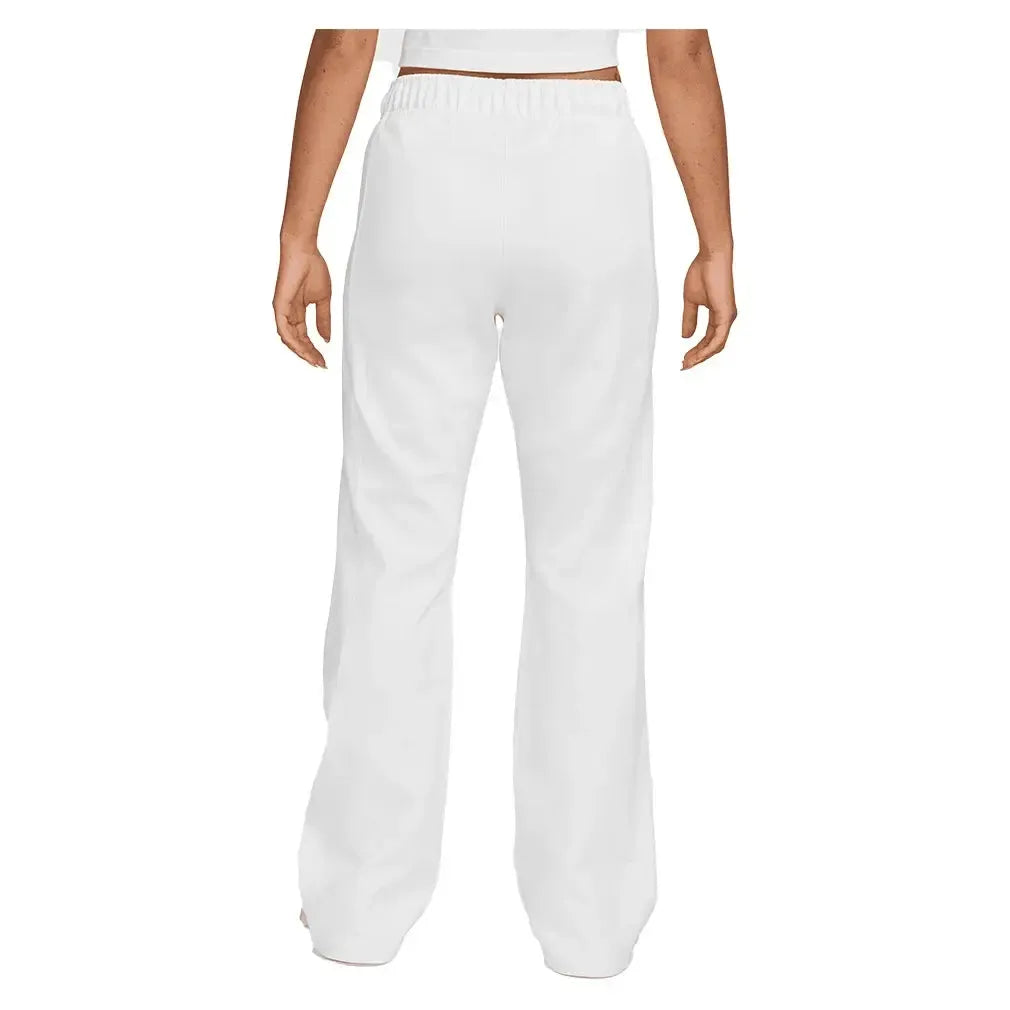 Women's Court Dri-FIT Heritage Windrunner Poly Knit Pant-Apparel-Nike-FZ6509-100_3-Tennis Express