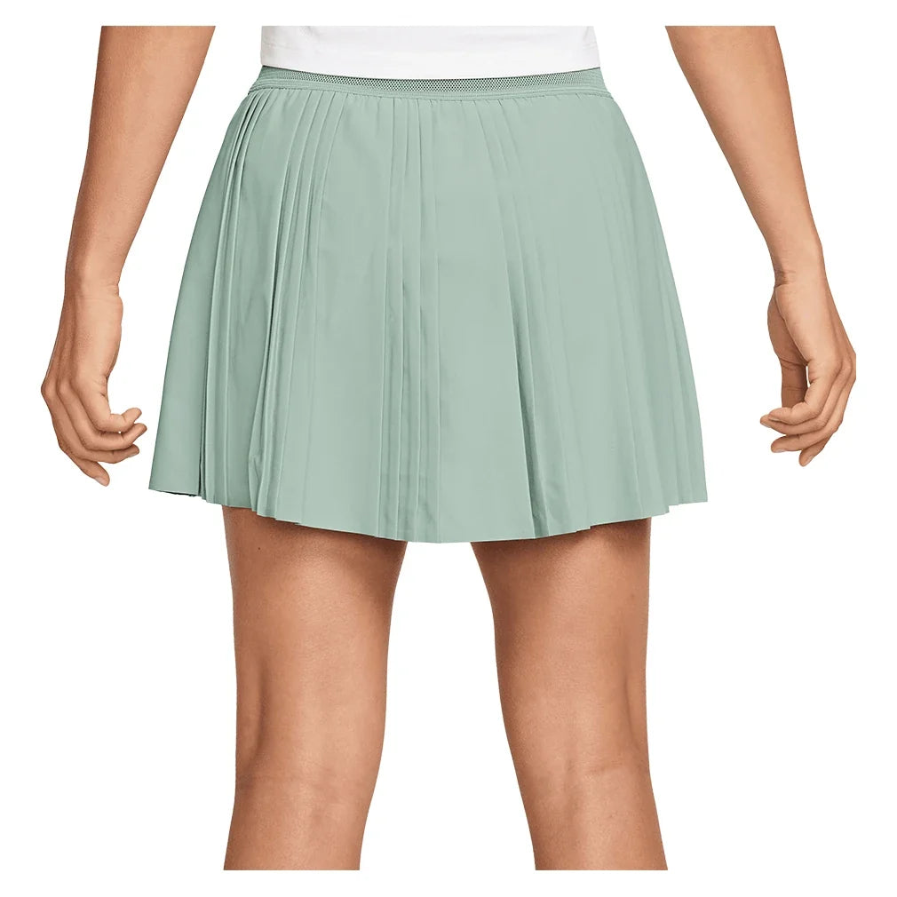Women's Court Dri-FIT Advantage Pleated Tennis Skort,Apparel,Nike,006 Steam/White,XS,Tennis Express,FZ6512-006_2