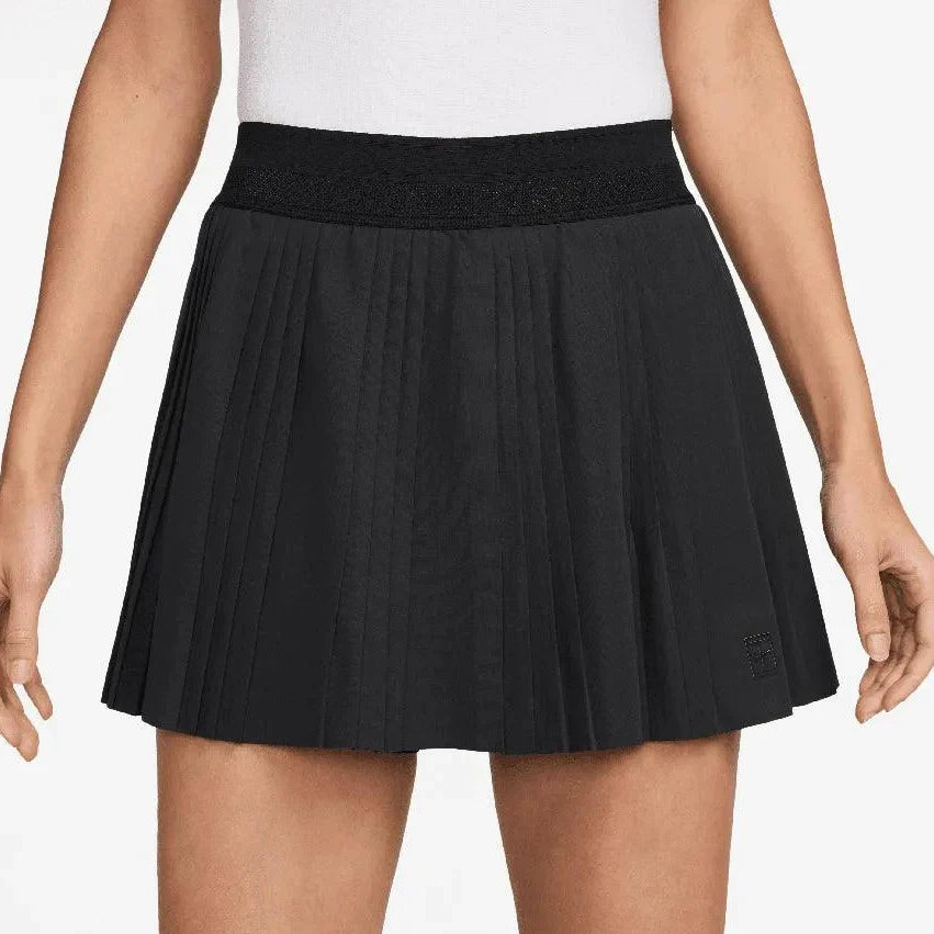 Women's Dri-Fit Advantage Pleated Tennis Skort-Apparel-Nike-FZ6512-010-Tennis Express