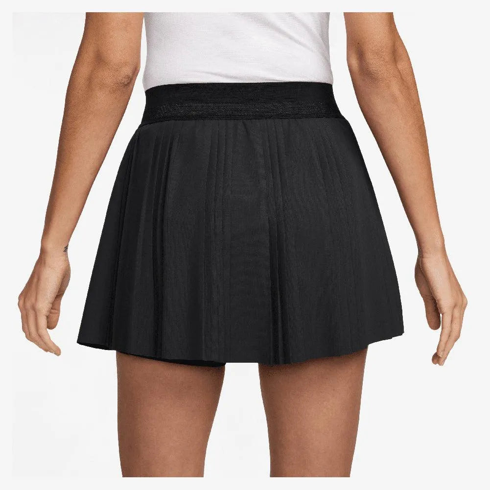 Women's Dri-Fit Advantage Pleated Tennis Skort-Apparel-Nike-FZ6512-010_3-Tennis Express