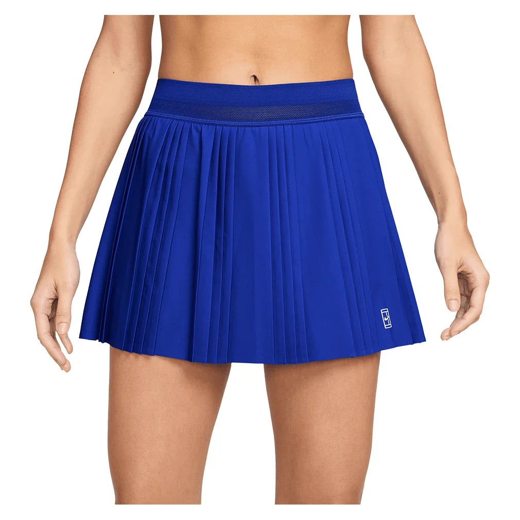 Women's Court Dri-FIT Advantage Pleated Tennis Skort,Apparel,Nike,417 Old Royal/White,XS,Tennis Express,FZ6512-417