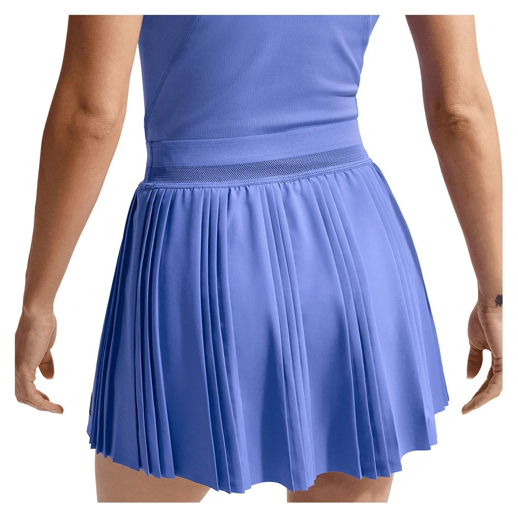 Women's Court Dri-FIT Advantage Pleated Tennis Skort-Apparel-Nike-FZ6512-570_2-Tennis Express