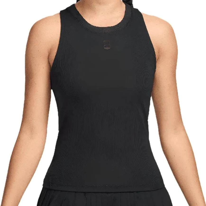 Women's Dri-Fit Advantage Tennis Tank-Apparel-Nike-FZ6657-010-Tennis Express