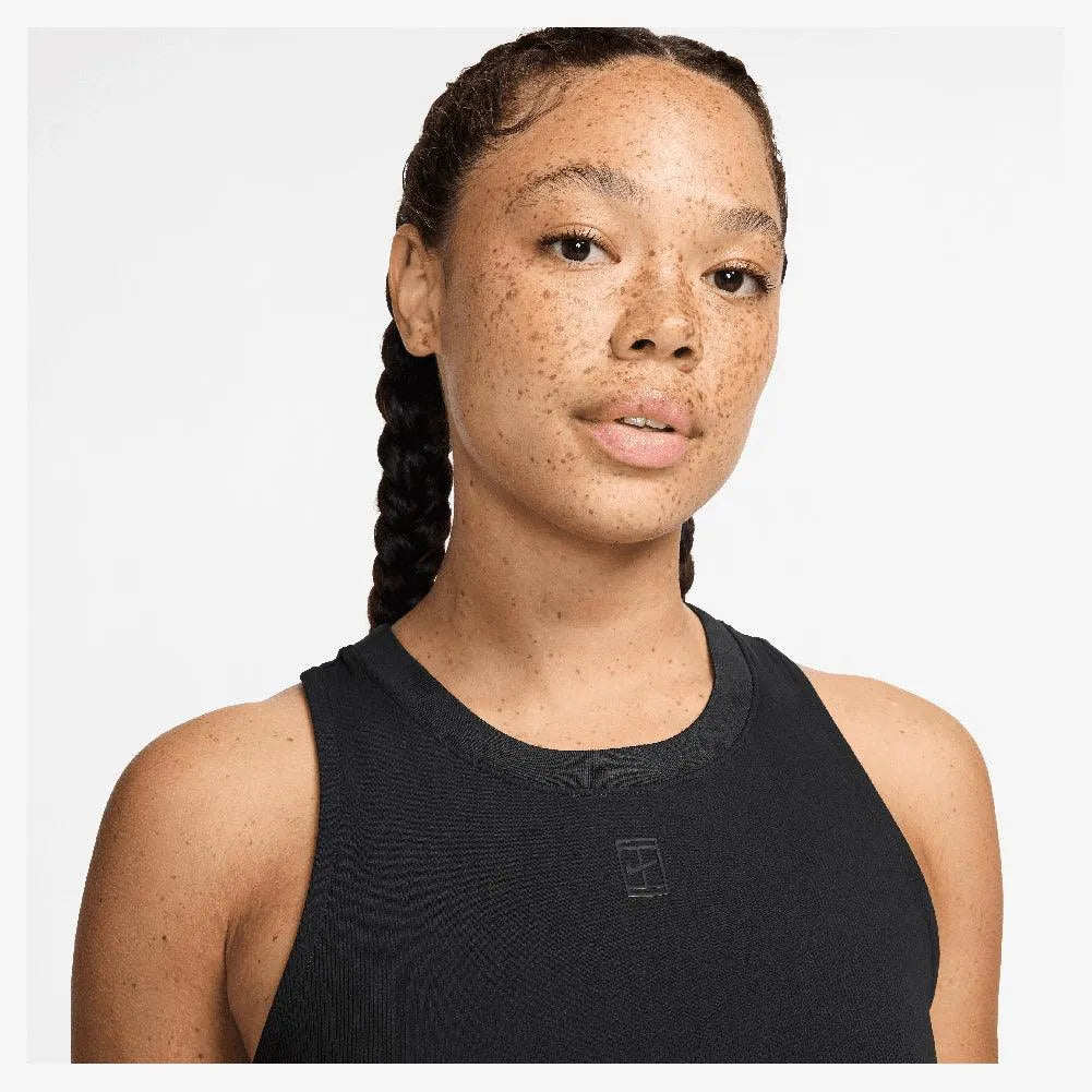 Women's Dri-Fit Advantage Tennis Tank-Apparel-Nike-FZ6657-010_1-Tennis Express