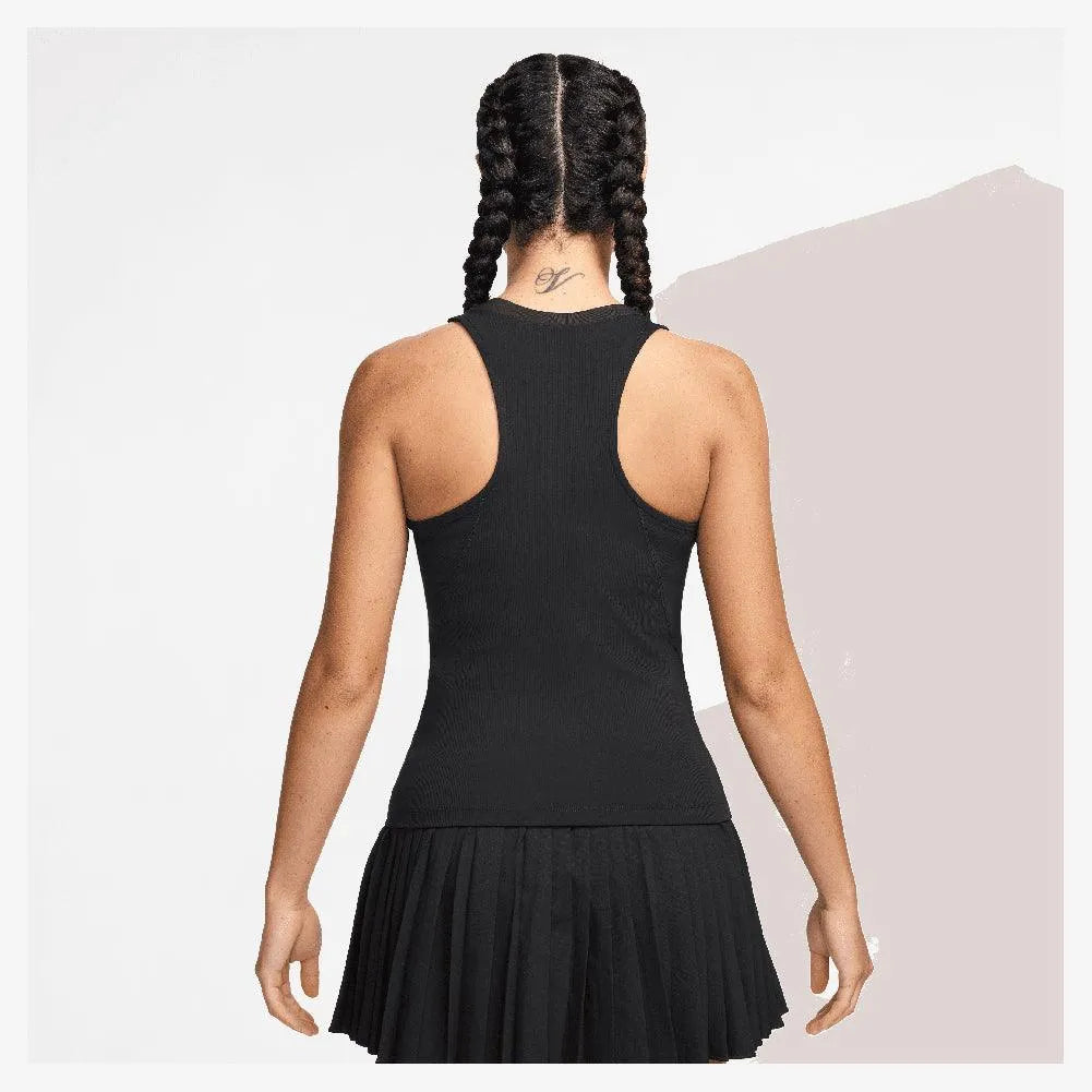 Women's Dri-Fit Advantage Tennis Tank-Apparel-Nike-FZ6657-010_2-Tennis Express
