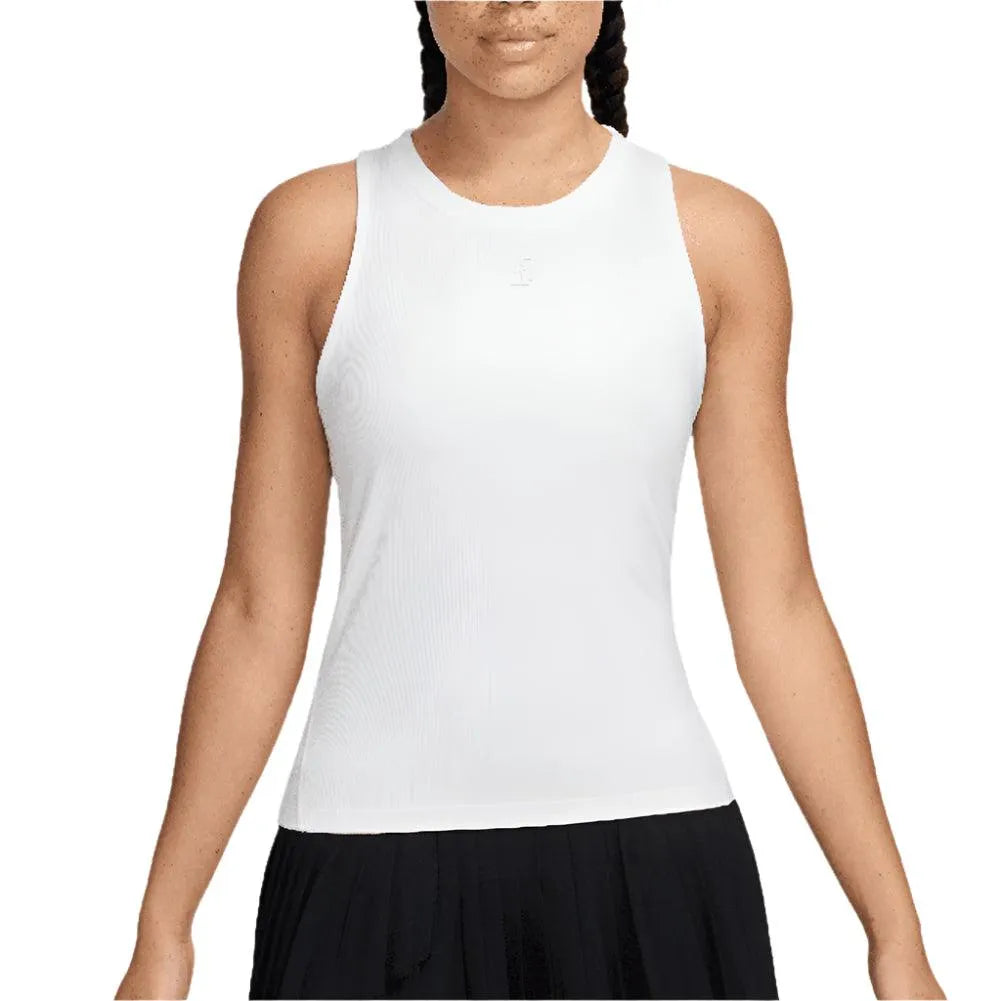 Women's Dri-Fit Advantage Tennis Tank-Apparel-Nike-FZ6657-100-Tennis Express