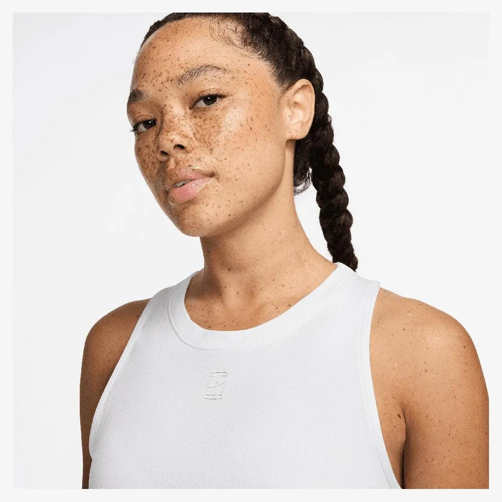Women's Dri-Fit Advantage Tennis Tank-Apparel-Nike-FZ6657-100_3-Tennis Express