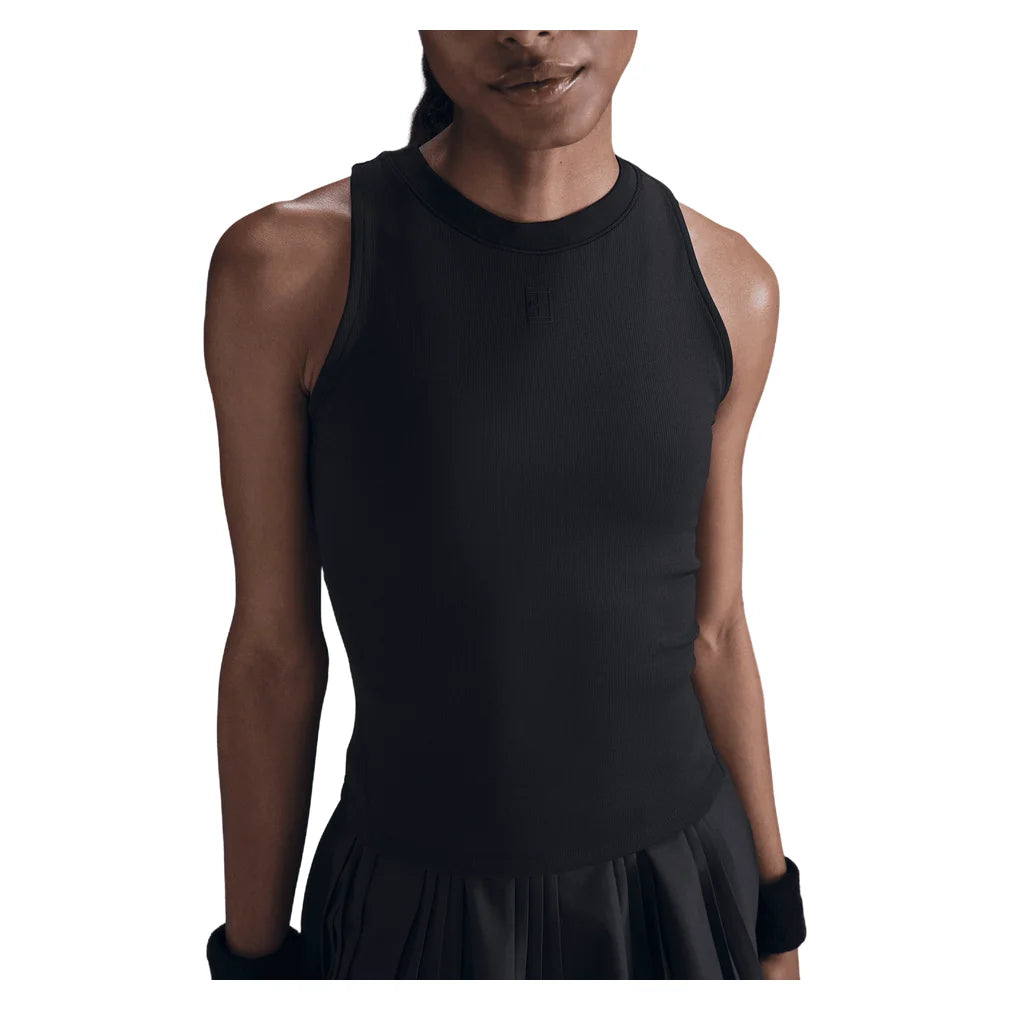 Women's Dri-Fit Advantage Tennis Tank, Nike, 010 Black, Padel Express, FZ6657-B-010-BLACK-1