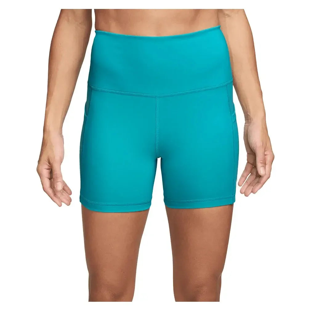 Women's Dri-Fit Ball Tennis Short-Apparel-Nike-FZ6677-345_1-Tennis Express
