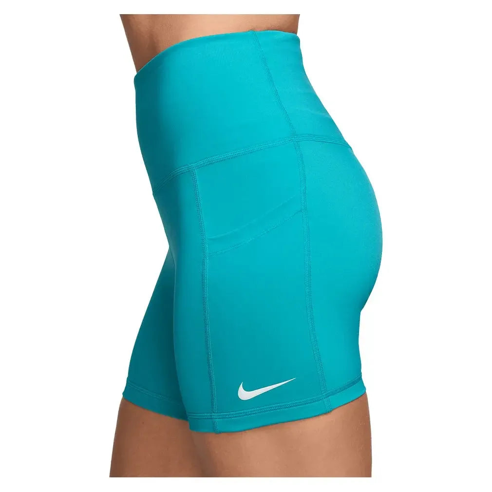 Women's Dri-Fit Ball Tennis Short-Apparel-Nike-FZ6677-345_2-Tennis Express