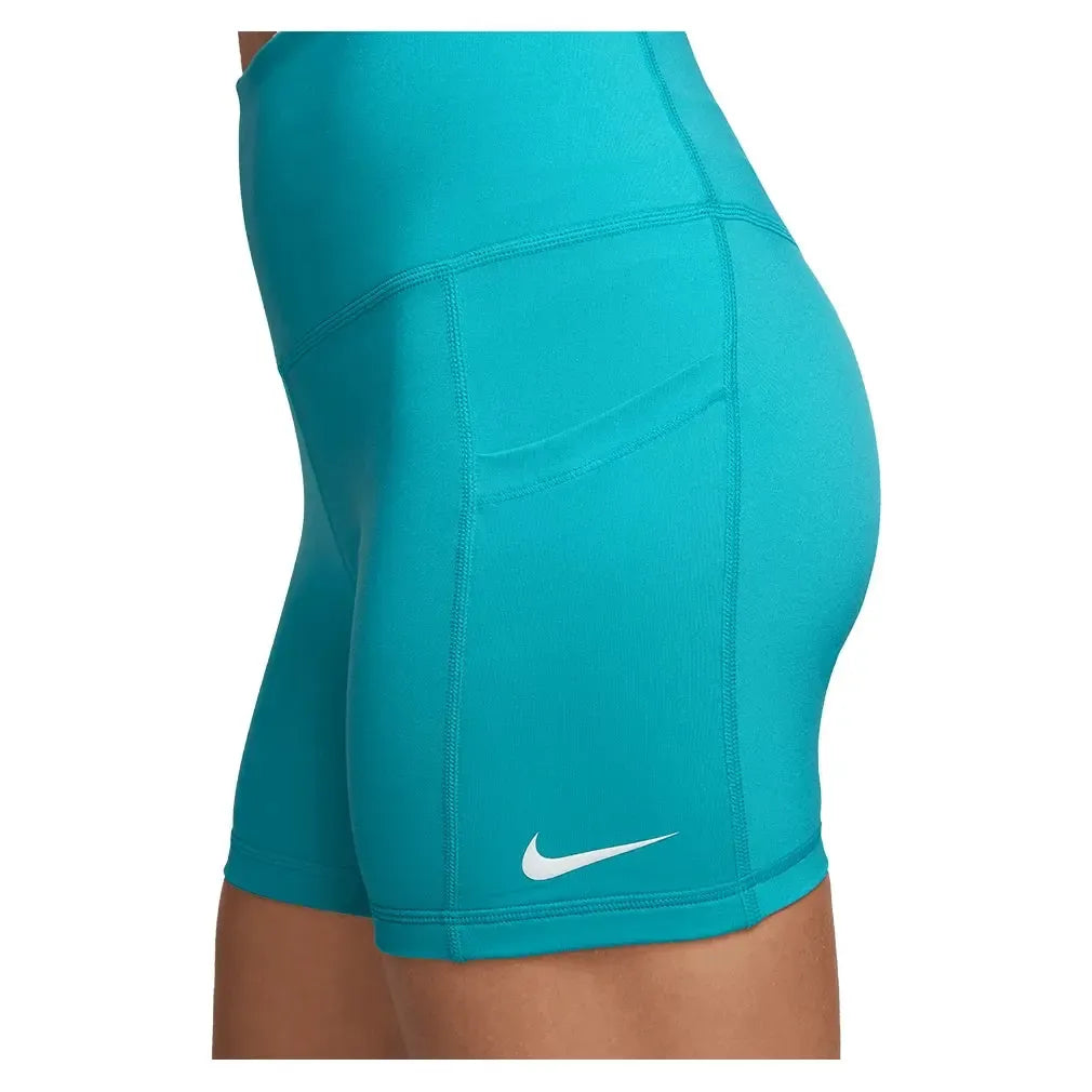 Women's Dri-Fit Ball Tennis Short-Apparel-Nike-FZ6677-345_4-Tennis Express