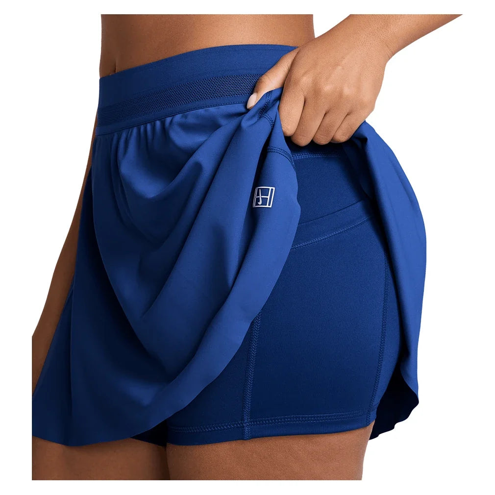 Women's Court Dri-FIT Advantage Ace 13 Inch Tennis Skort Old Royal and White,Apparel,Nike,,,Tennis Express,FZ6729-417-1
