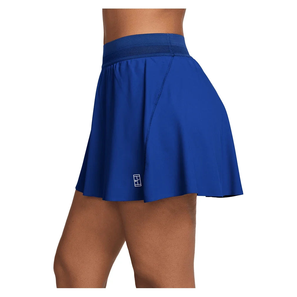 Women's Court Dri-FIT Advantage Ace 13 Inch Tennis Skort Old Royal and White,Apparel,Nike,,,Tennis Express,FZ6729-417-2