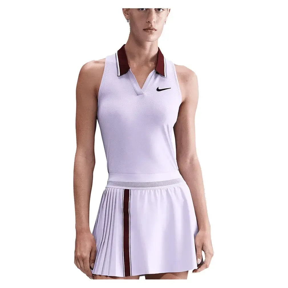 Women's Paris Court Dri-FIT Slam Tennis Tank-Apparel-Nike-FZ6752-515_5-Tennis Express