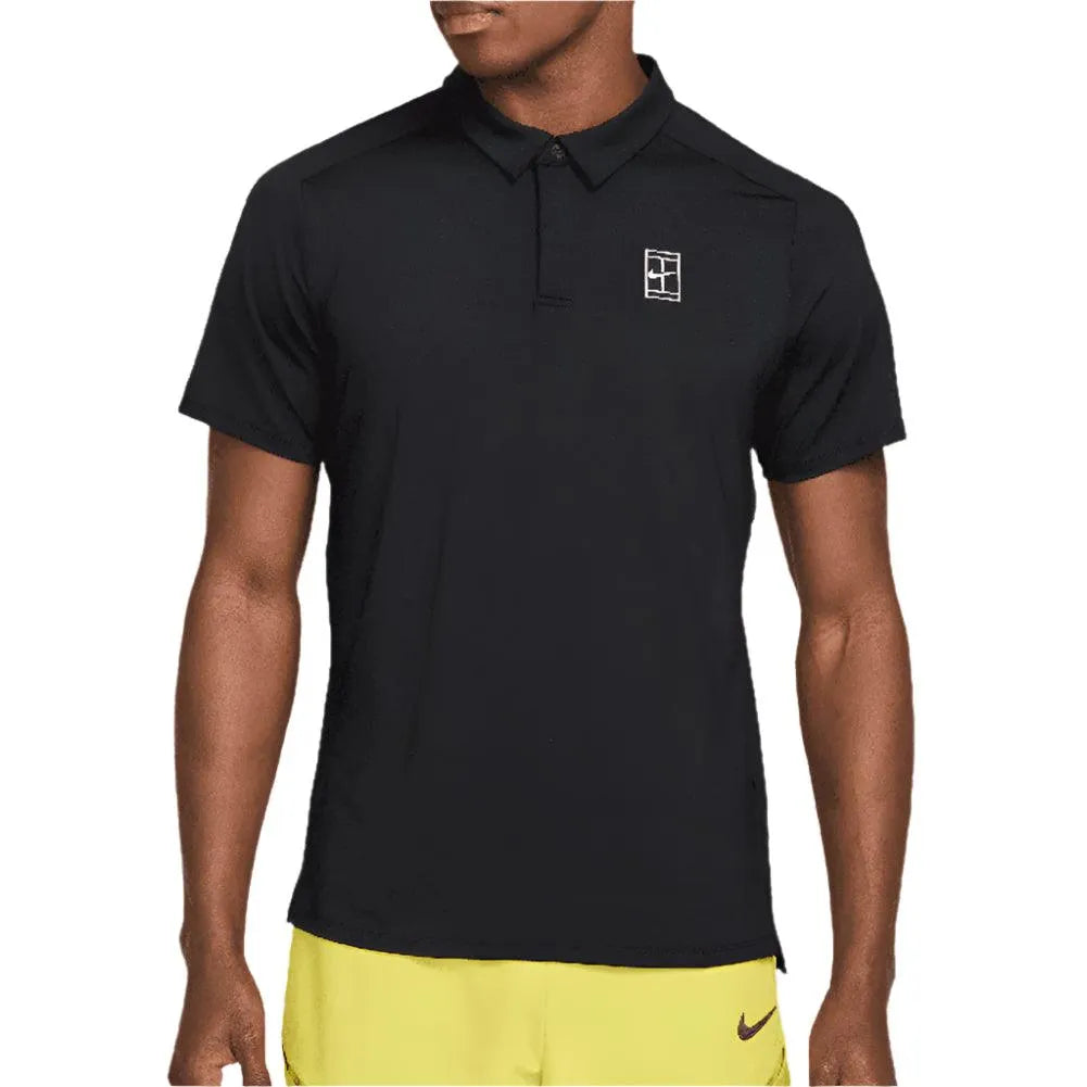Men's Dri-Fit Advantage Tennis Polo-Apparel-Nike-FZ6907-010-Tennis Express