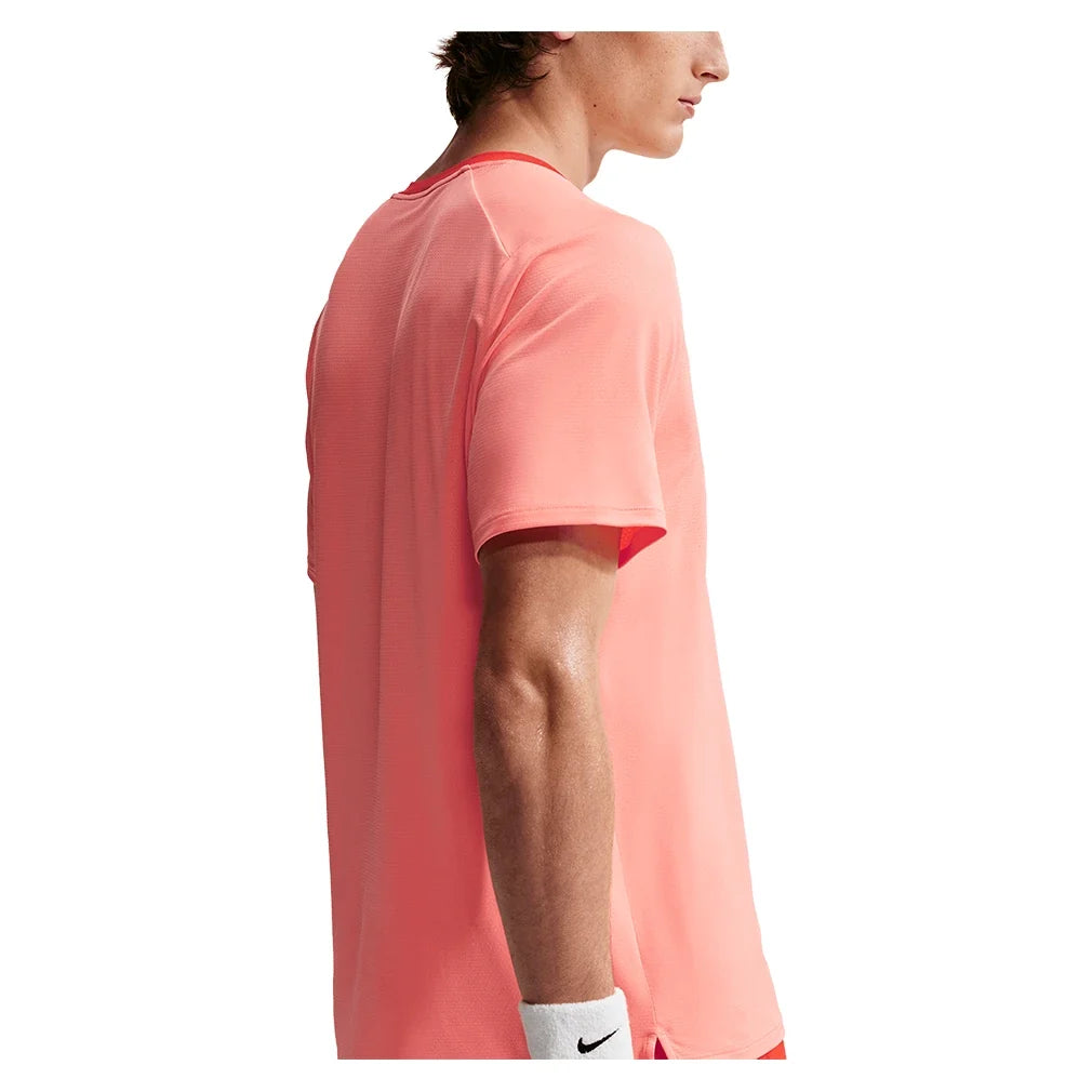 Men's Court Dri-FIT Advantage Tennis Top,Apparel,Nike,,,Tennis Express,FZ6910-605-2