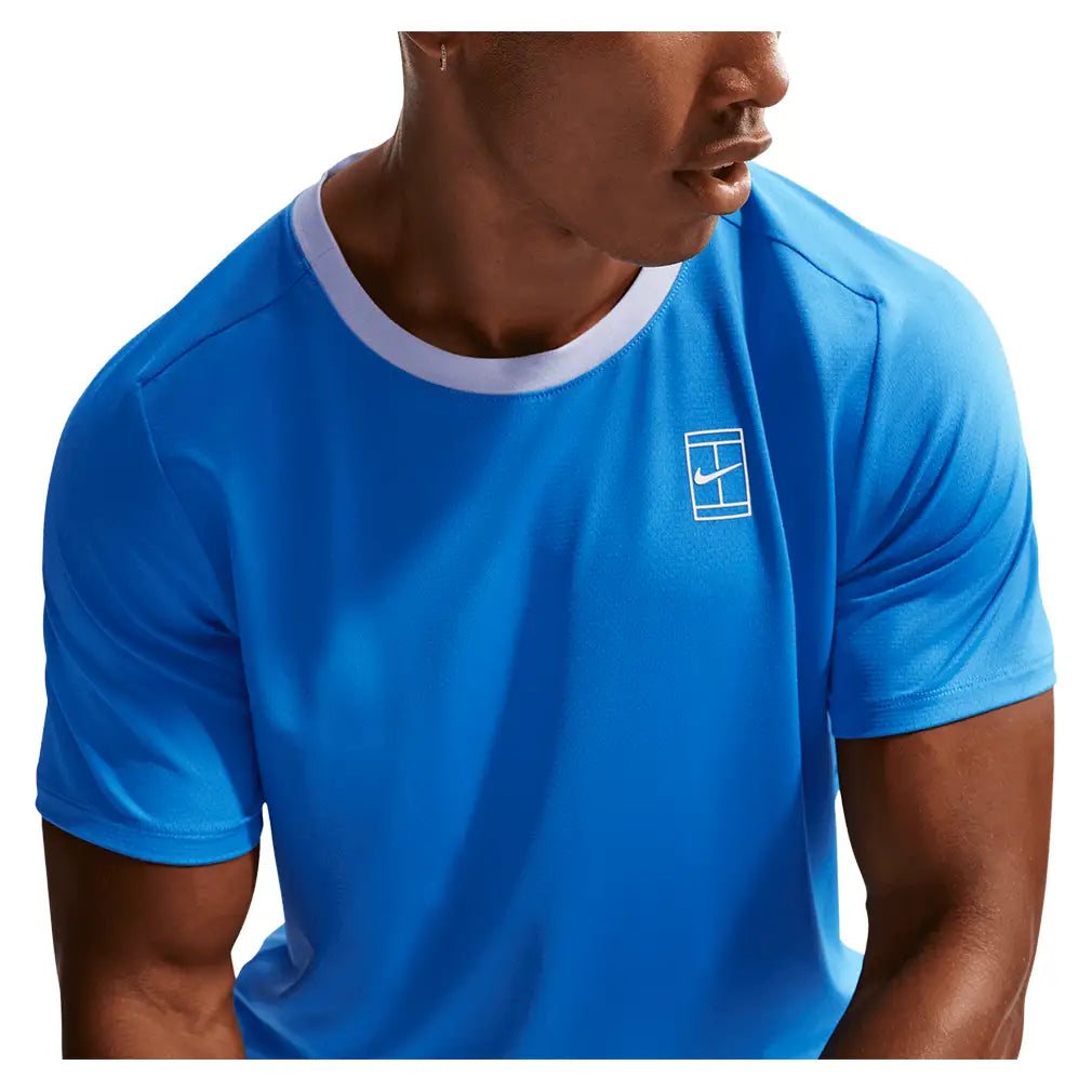 Men's Court Dri-FIT Advantage Tennis Top,Apparel,Nike,,,Tennis Express,FZ6910-U26-435-6