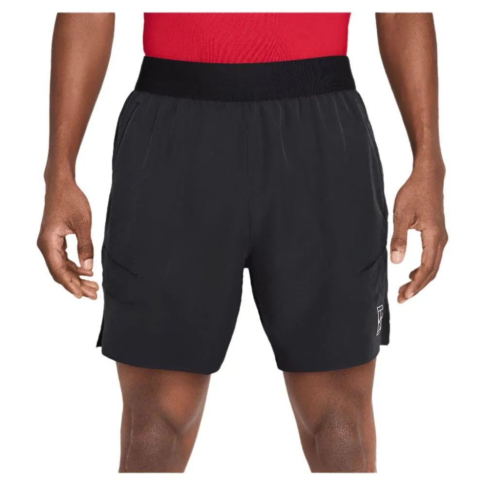 Men's Dri-Fit Advantage 6 Inch Tennis Short-Apparel-Nike-FZ6913-010-Tennis Express