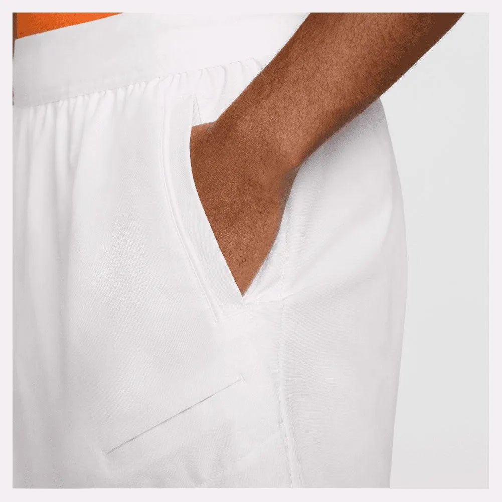Men's Dri-Fit Advantage 6 Inch Tennis Short-Apparel-Nike-FZ6913-100_3-Tennis Express