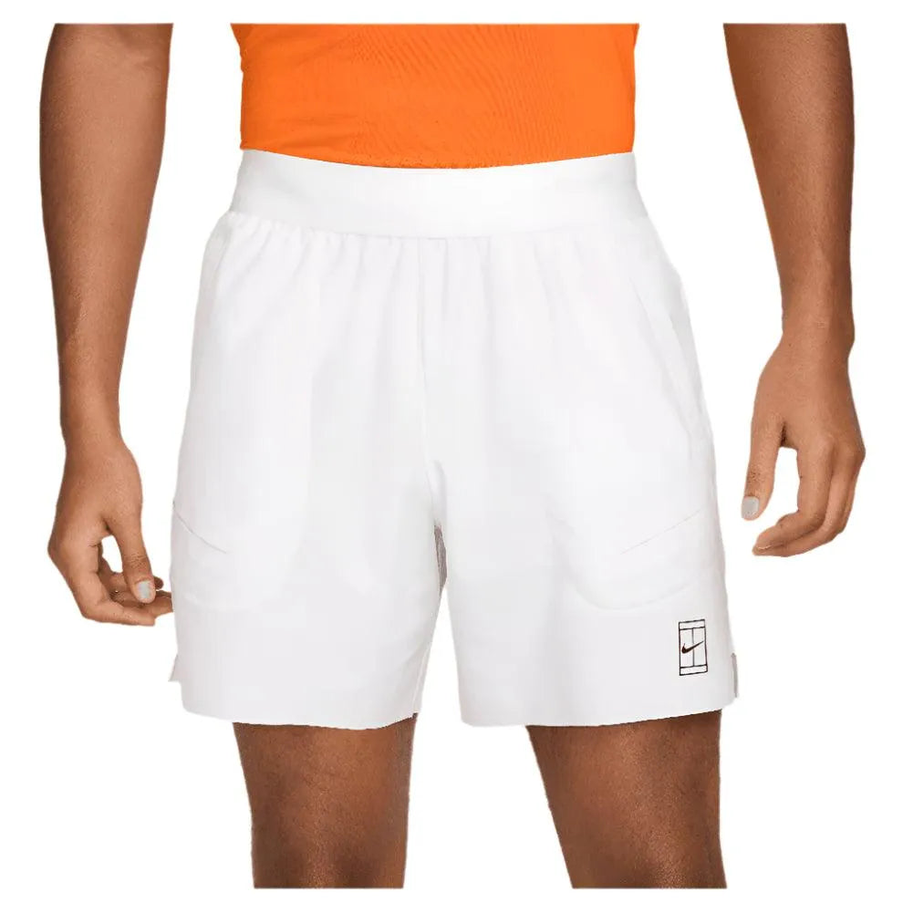 Men's Dri-Fit Advantage 6 Inch Tennis Short-Apparel-Nike-FZ6913-100_fd630dbb-30d8-4823-8efa-eac3377a4a23-Tennis Express
