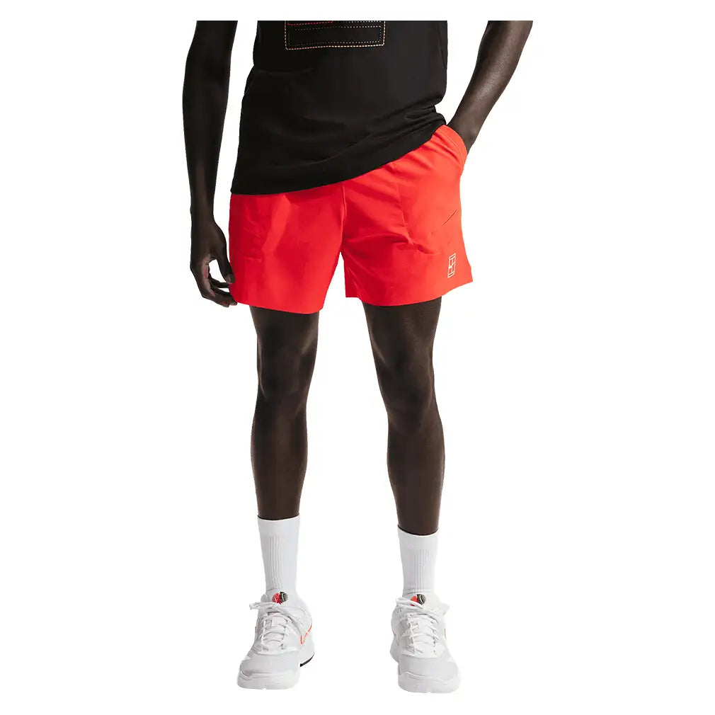 Men's Court Dri-FIT Advantage 6 Inch Tennis Short,Apparel,Nike,,,Tennis Express,FZ6913-U26-673-5