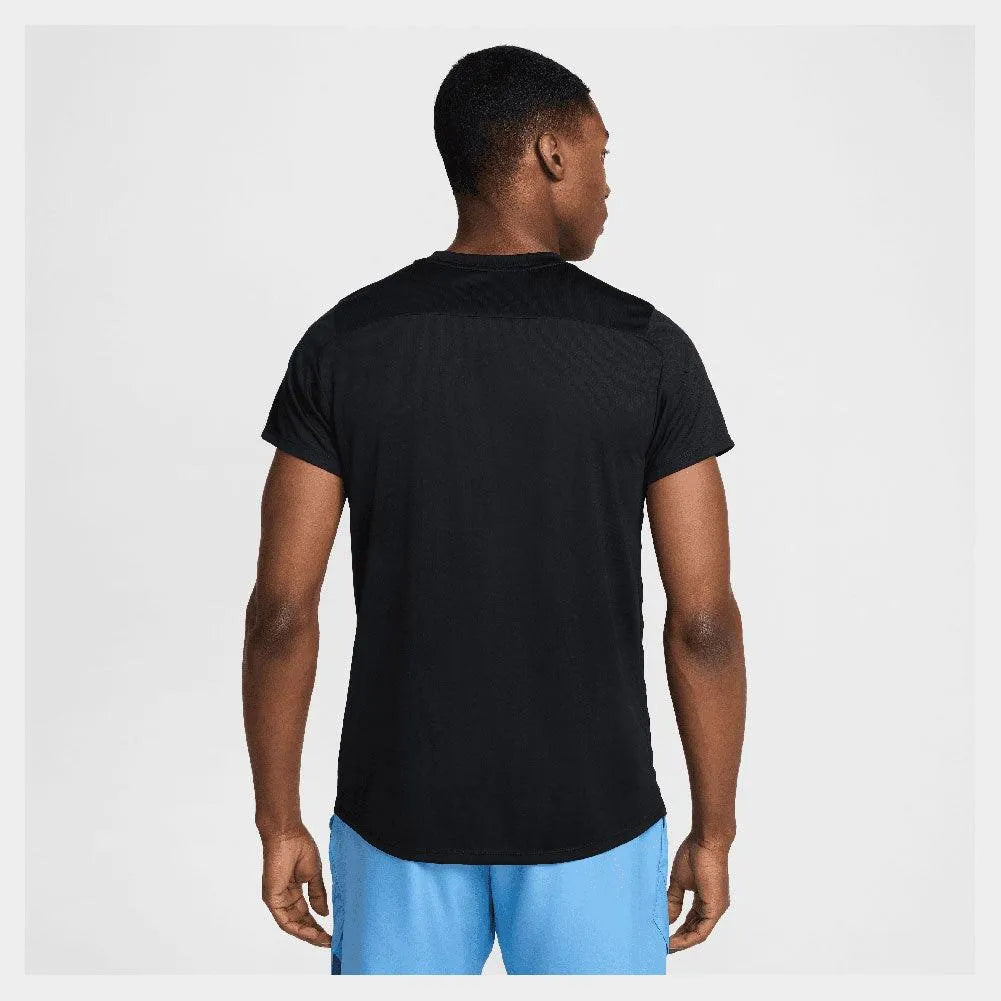 Men's Court Dri-Fit Victory Tennis Top-Apparel-Nike-FZ6921-010_2-Tennis Express