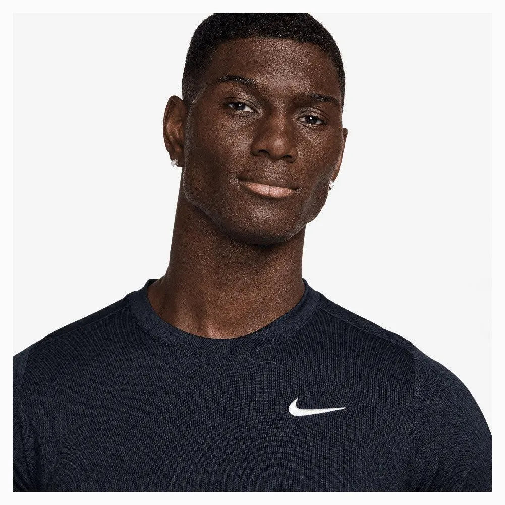 Men's Court Dri-Fit Victory Tennis Top-Apparel-Nike-FZ6921-451_2-Tennis Express
