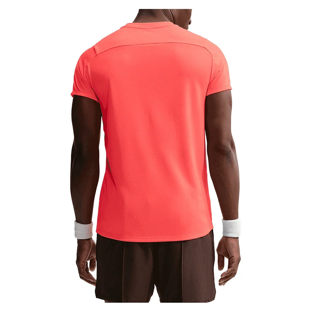 Men's Court Dri-FIT Victory Tennis Top,Apparel,Nike,,,Tennis Express,FZ6921-635_1