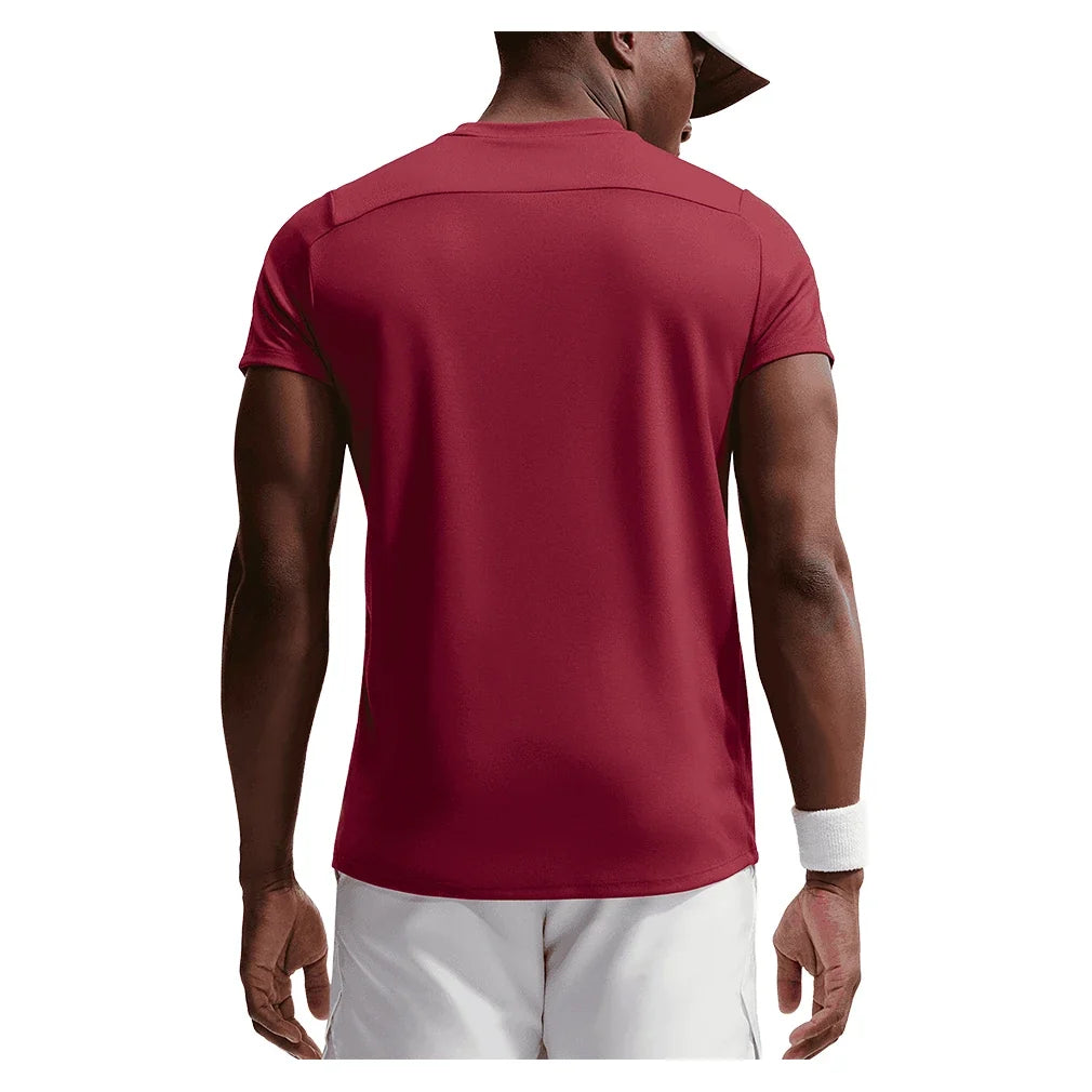 Men's Court Dri-FIT Victory Tennis Top,Apparel,Nike,,,Tennis Express,FZ6921-677-1