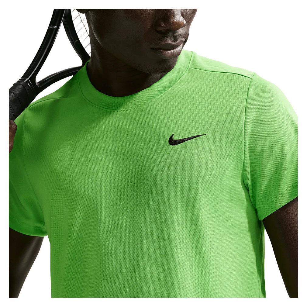 Men's Court Dri-Fit Victory Tennis Top-Apparel-Nike-FZ6921-S26-307-6-Tennis Express