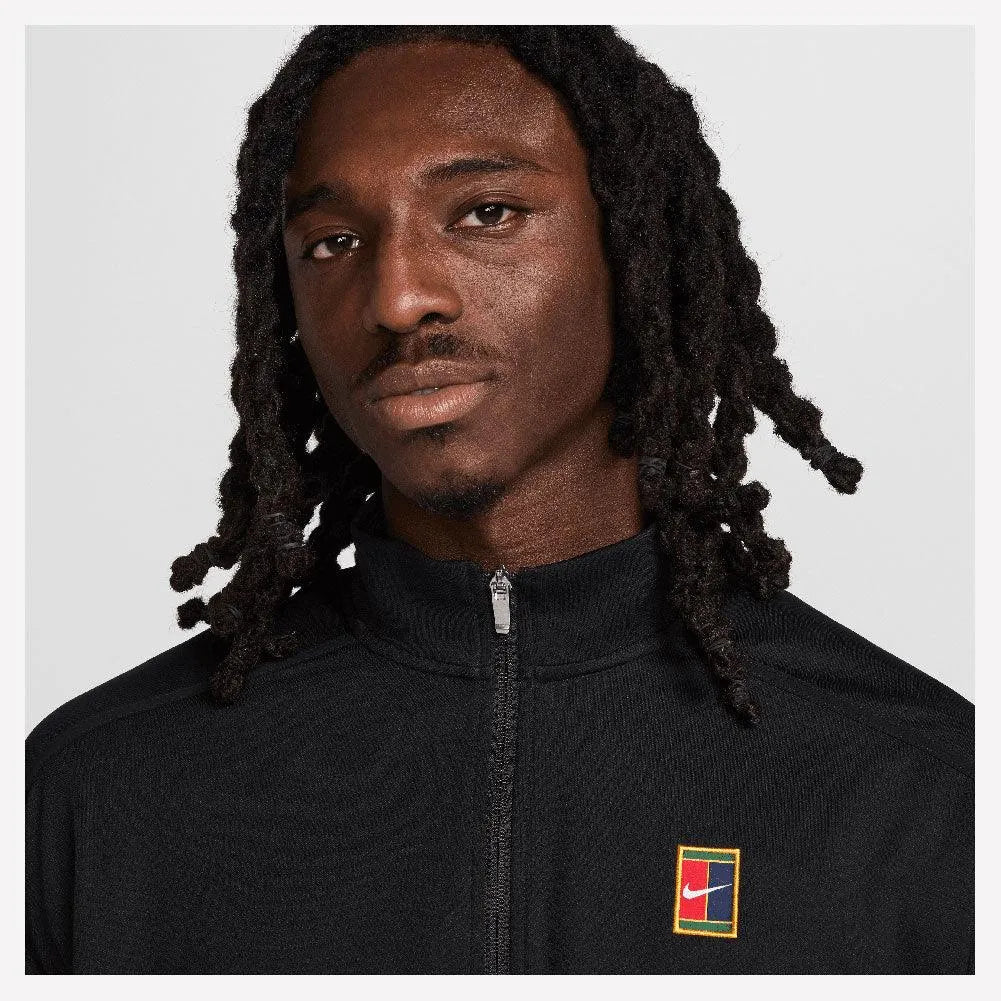 Men's Heritage Tennis Jacket-Apparel-Nike-FZ6925-010_5-Tennis Express