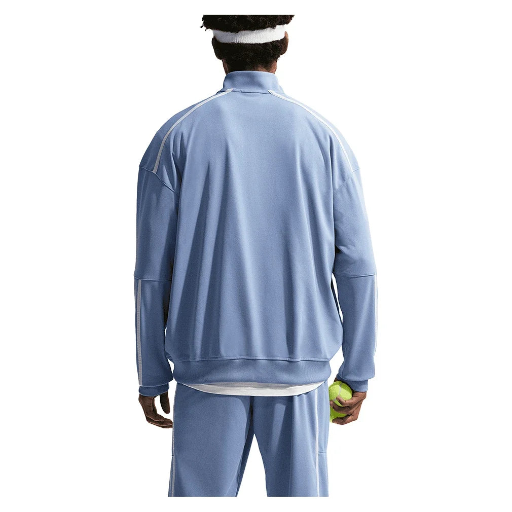 Men's Court Heritage Tennis Jacket Work Blue-Apparel-Nike-FZ6925-486-3-Tennis Express