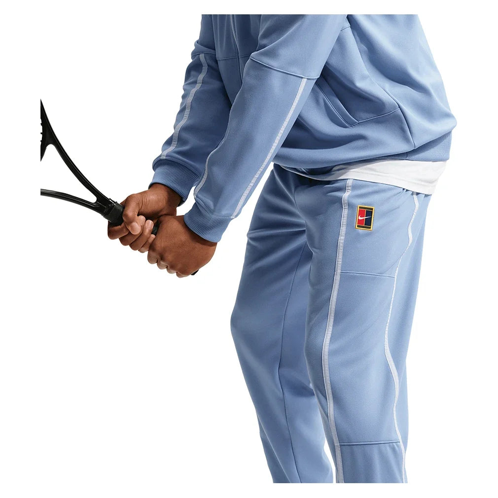 Men's Court Heritage Tennis Pant Work Blue-Apparel-Nike-FZ6928-486-5-Tennis Express
