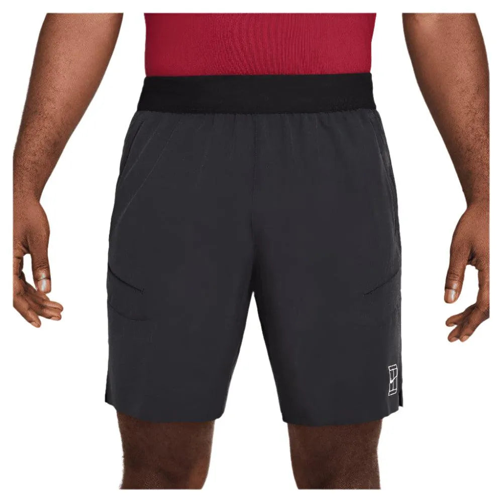 Men's Dri-Fit Advantage 8 inch Tennis Short-Apparel-Nike-FZ9322-010-Tennis Express