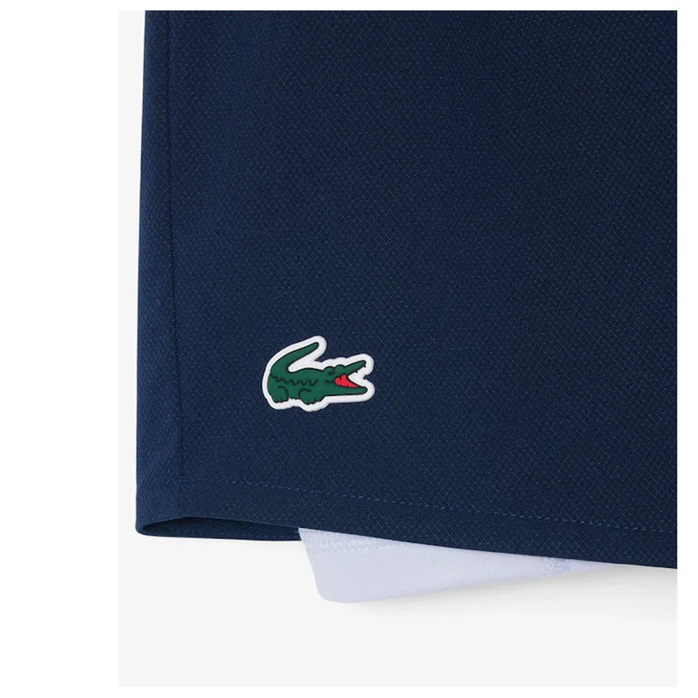 Women's Players Tennis Shorts Navy and Phoenix Blue-Apparel-Lacoste-GF9972-WB4-Tennis Express