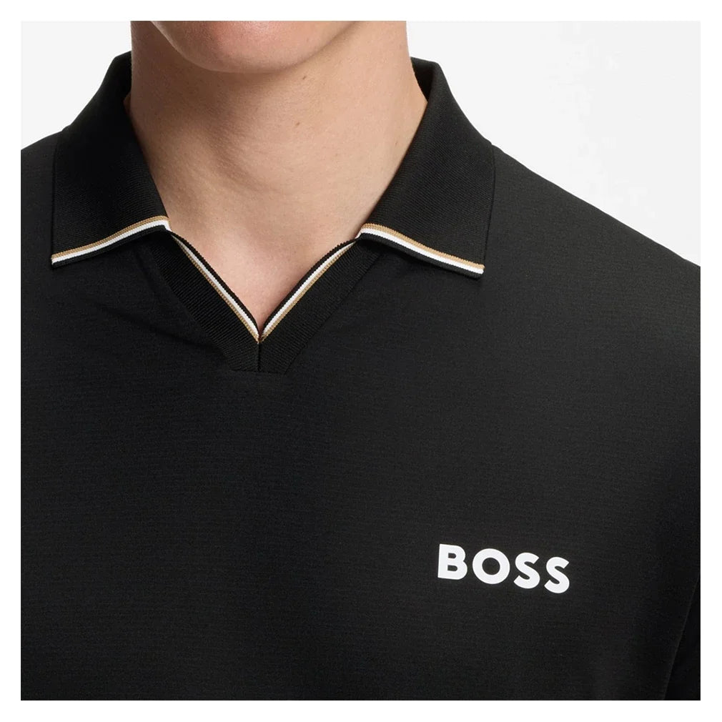 Men's Jersey Polo,Apparel,Hugo Boss,,,Tennis Express,HB50559200-001-2